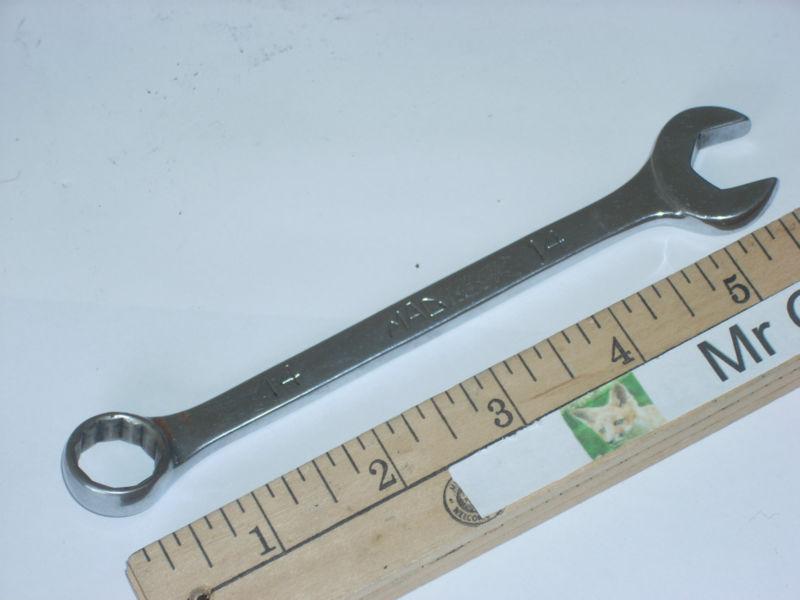 Mac 14mm  combination 12 point  wrench  box / open  m14cw   6” long   usa