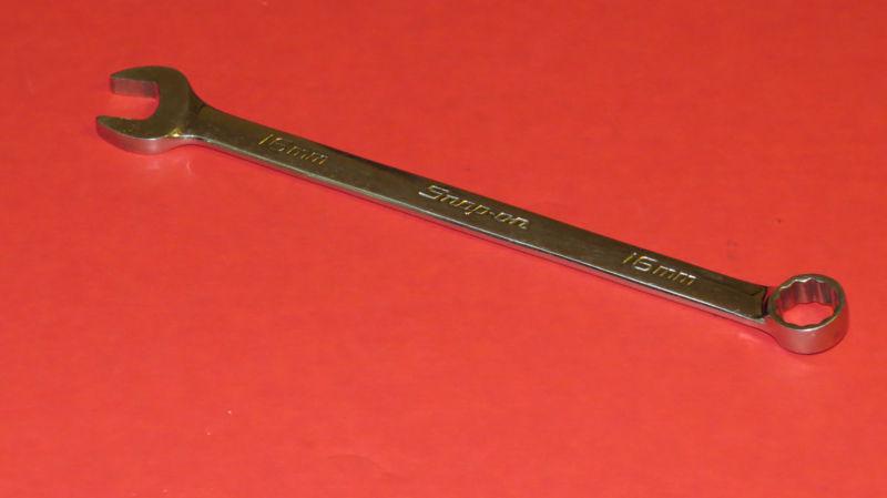 Snap-on tools metric 16mm flank drive combination box wrench oexm160b