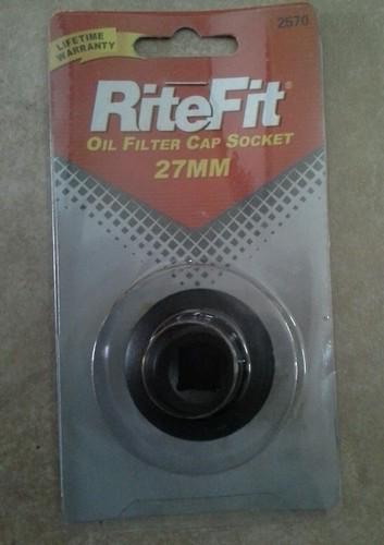 Oil filter cap socket 27mm