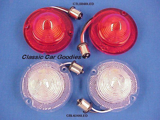 Buy 1958 Chevy LED Tail Light Kit Belair Biscayne Delray in Aurora