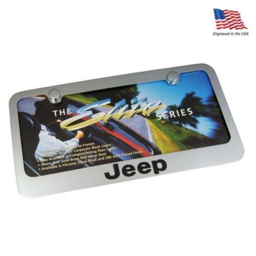 Buy Jeep License Plate Frame Compass Wrangler Patriot in Aurora