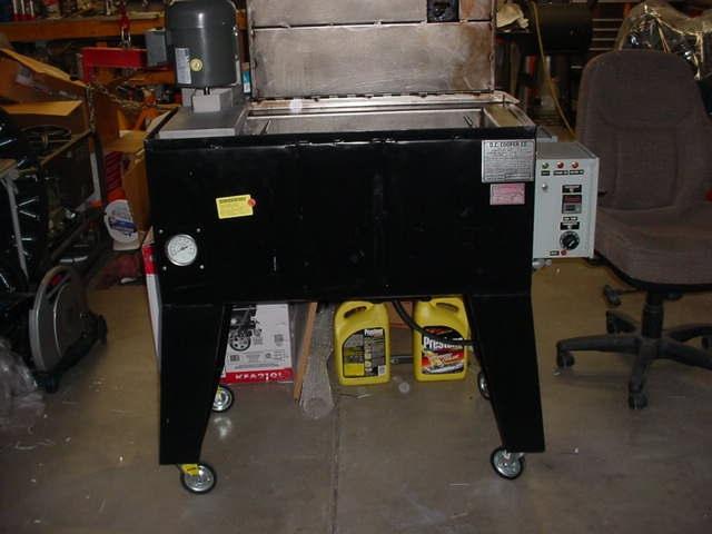 Dc cooper model w-15-ss hot tank parts cleaner serial #11599