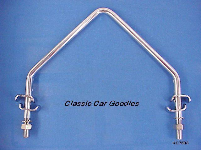 1935-1939 chevy bumper push guard chrome 1936 1937 1938