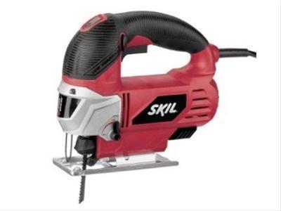 Jigsaw oribital action laser guide 120v 6 amps includes saw blades carry bag