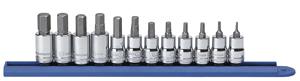 Gearwrench 80580 12 piece 3/8 drive metric hex bit set