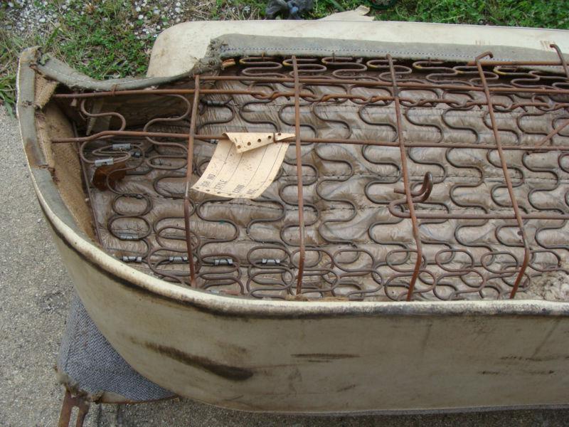 1957 pontiac Chieftain 4 dr. HT Rear Seat, US $99.00, image 4