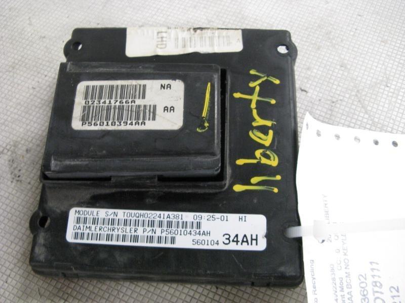 04 JEEP LIBERTY CHASSIS BODY ELECTRONIC CONTROL MODULE BCM ECM P56010394AA, US $49.00, image 5