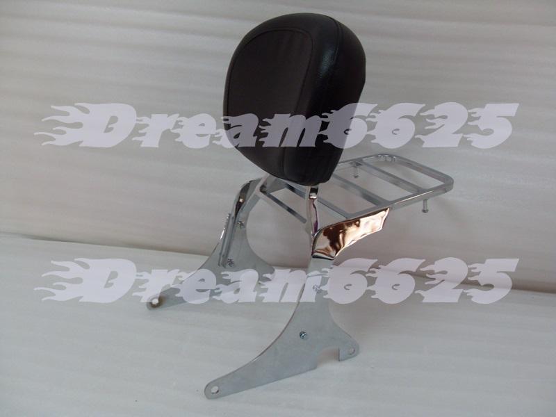 Backrest sissy bar fit for kawasaki vulcan vn800 classic vn 800 #cr
