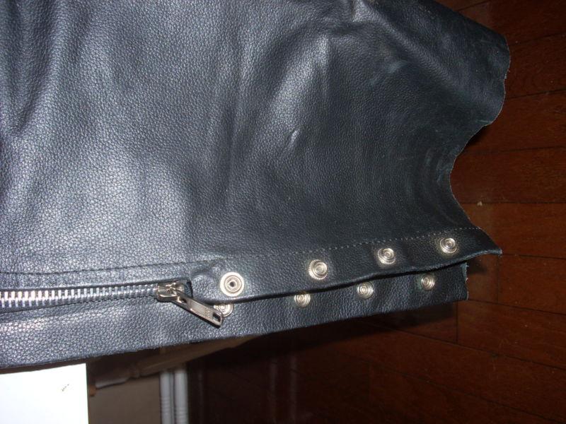 Mens All State leather chaps 36-40, US $55.00, image 3