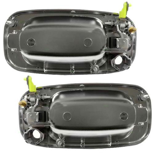 New Pair Outside Front Chrome Door Handle Chevy GMC Cadillac Pickup Truck SUV, US $37.80, image 2