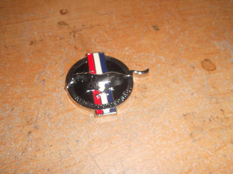 1999 ford mustang 35th anniversary chrome metal running horse emblem badge new