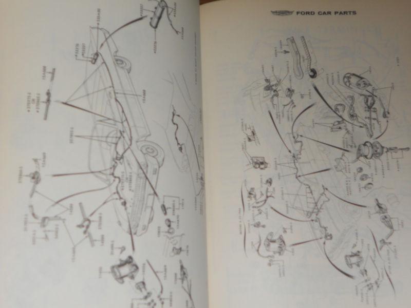 1962 FORD CAR PARTS & ACCESSORIES CATALOG / ORIGINAL PARTS BOOK GALAXIE FALCON++, US $97.50, image 6