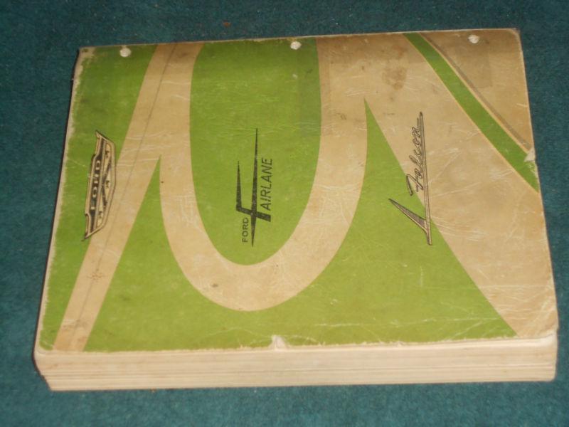 1962 FORD CAR PARTS & ACCESSORIES CATALOG / ORIGINAL PARTS BOOK GALAXIE FALCON++, US $97.50, image 11