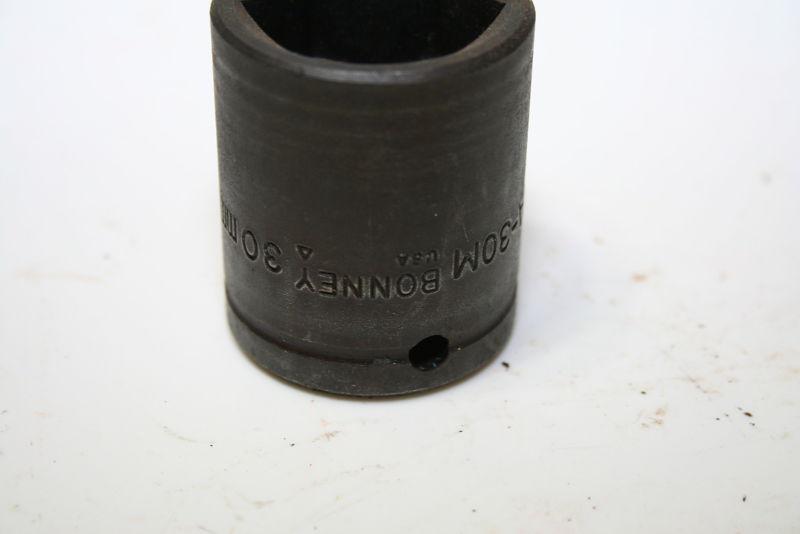 Bonney 1/2 inch drive Impact Socket Metric PA-30M 30 mm  little or no use, US $9.99, image 2