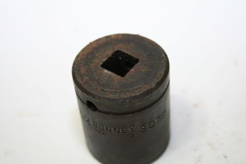 Bonney 1/2 inch drive Impact Socket Metric PA-30M 30 mm  little or no use, US $9.99, image 3