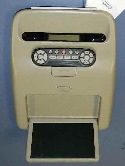 06 07 08 pilot overhead 9" dvd monitor w/remote oem lkq