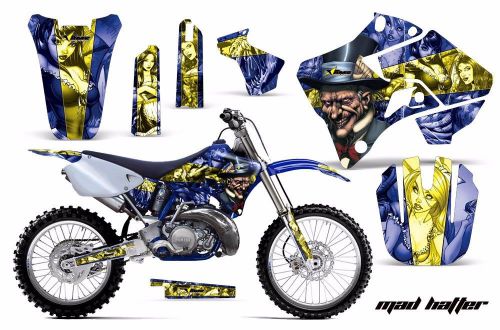 Yamaha graphic kit amr racing bike decal yz 125/250 decals mx parts 96-01 mh yu