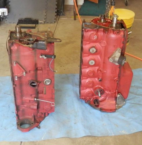 2 volvo penta aq170 aq165 b30 short block engines  - freshwater - 6 cylinder
