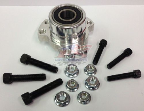 Quarter midget front hub with bearings &amp; hardware- both 1/4&#034; &amp; 5/16&#034;