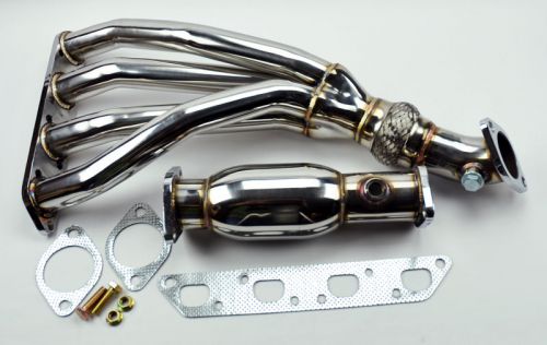 Mini cooper 02-06 r53 1.6l base &amp; s stainless race manifold header &amp; test pipe