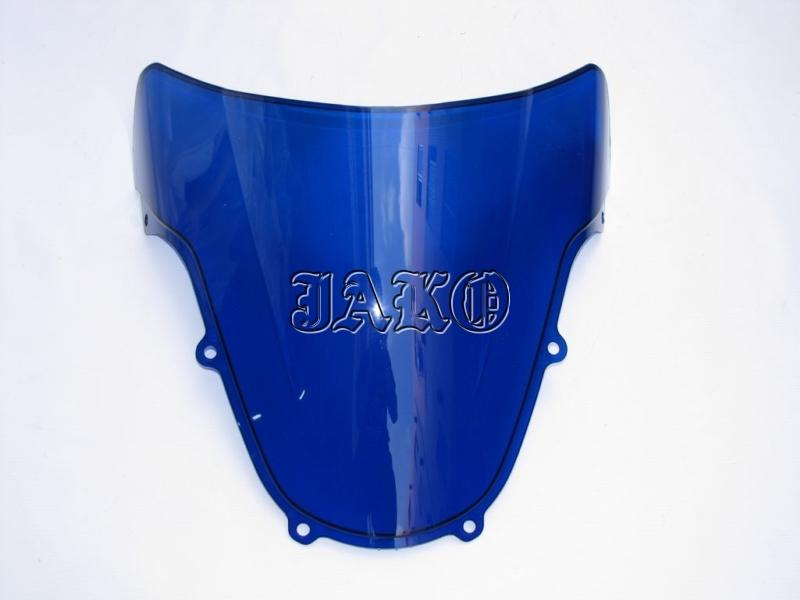Windshield blue screen racing windscreen for suzuki gsx-r1000 2000-2002