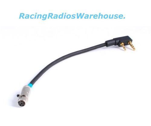 Racing radios and communications 2 pin baofeng kenwood jumper