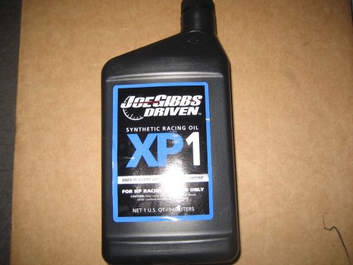 Joe gibbs 00006 xp1 5w-20 synthetic racing motor oil - 1 quart bottle