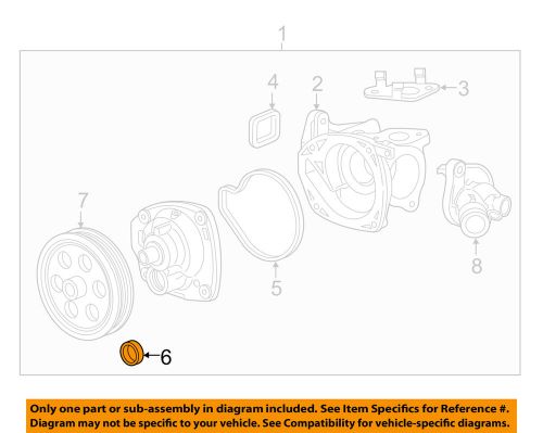 Gm oem water pump-plug 10044811