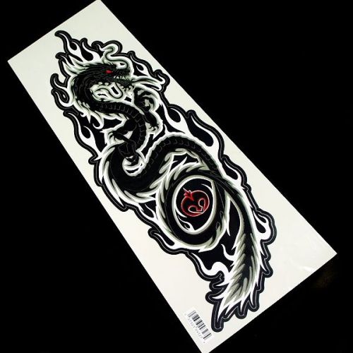 Car decoration decals sticker flame dragon