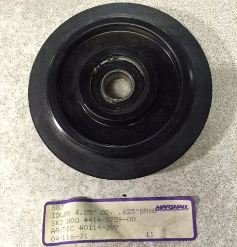 Snowmobile idler wheel / bogie wheel 4.25" od, .625" bearing