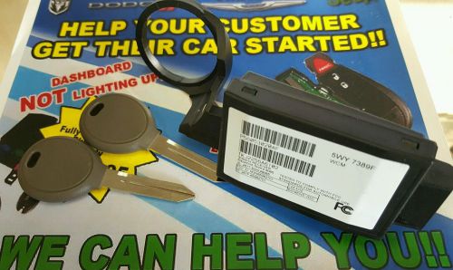 New 2005 2006 2007  jeep liberty immobilizer skreem w keys plug &amp; drive