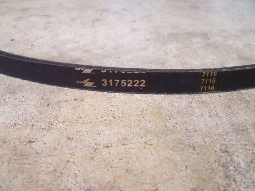 1969 amx - air conditioning belt pn 3175222 grp 13.425 wps v8 amc javelin rebel