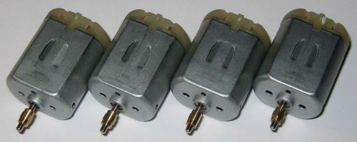 4x fc-280 motors with collar - car door lock and mirror motors - fc-280pt-22125