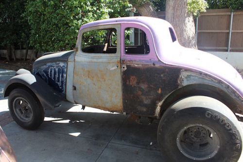 Willys gasser drag 12 bolt rear end ladder bar, spool 4.11 gear