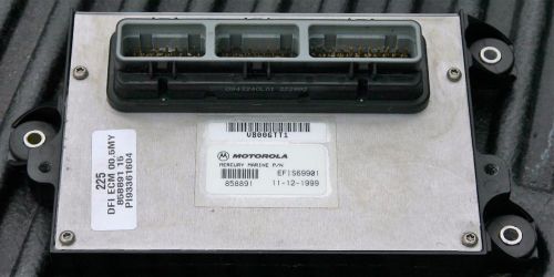 2000 mercury optimax 225 v6 pcm  control module engine computer  nice!