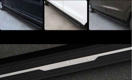 New aluminum for toyota highlander 2012 2013 side step running board nerf bar