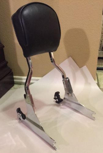 Quick detachable sissy bar backrest - harley davidson sportster '04-up
