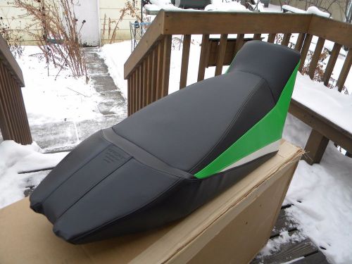 Arctic cat black &amp; green procross heated seat - 2012-2016 zr xf f 1100 5000 9000