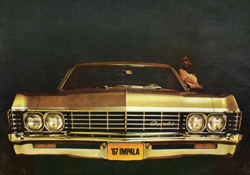 Vintage original 1967 chevrolet impala magazine advertisement- 10&#034; x 13&#034;