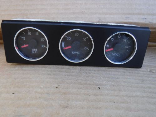 Multi gauge 943002c300 hyundai tiburon 07 torque mpg volts usspec gauges