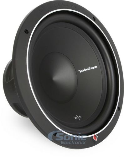New! rockford fosgate p1s2-12 500w 12" punch stage 1 single 2 ohm car subwoofer