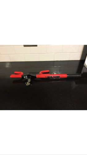 Original the club anti theft device for cars steering wheel lock with key