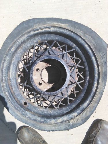 16x4 vintage antique spoke wheel 6 lug 1935 1936 call me