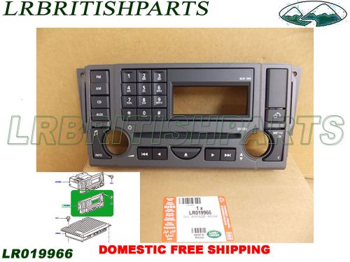 Land rover cd player panel 6 cds range rover sport 05 - 07 oem new lr019966