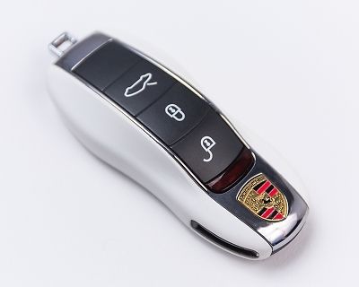 Agency power ap-key-12882 white key fob protection case fit porsche boxster