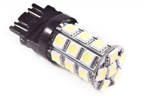 *usa seller* 4 x 3157 red 27-smd led bulbs 3157a 3457 3057 (4 pcs)