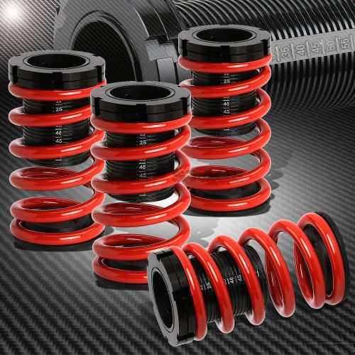 Front+rear suspension scale coilover 1-3" spring red for 01-05 civic em2 es