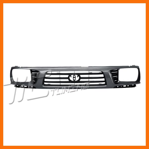 95-96 toyota tacoma 4wd gray front plastic grille body assembly to1200198 new