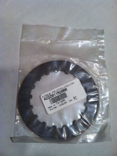 Can-am clutch friction disk a - new oem p/n a22201152000 - ds90 quest 90 2002-05