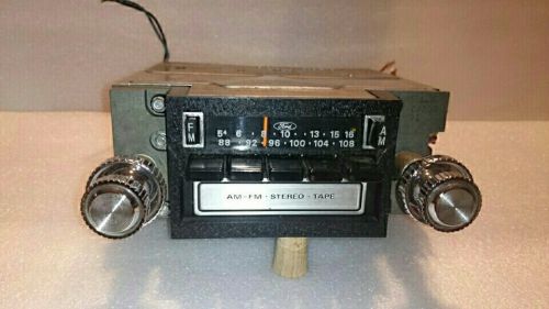 1979 oem original ford am/fm 8 track stereo radio mustang torino cougar